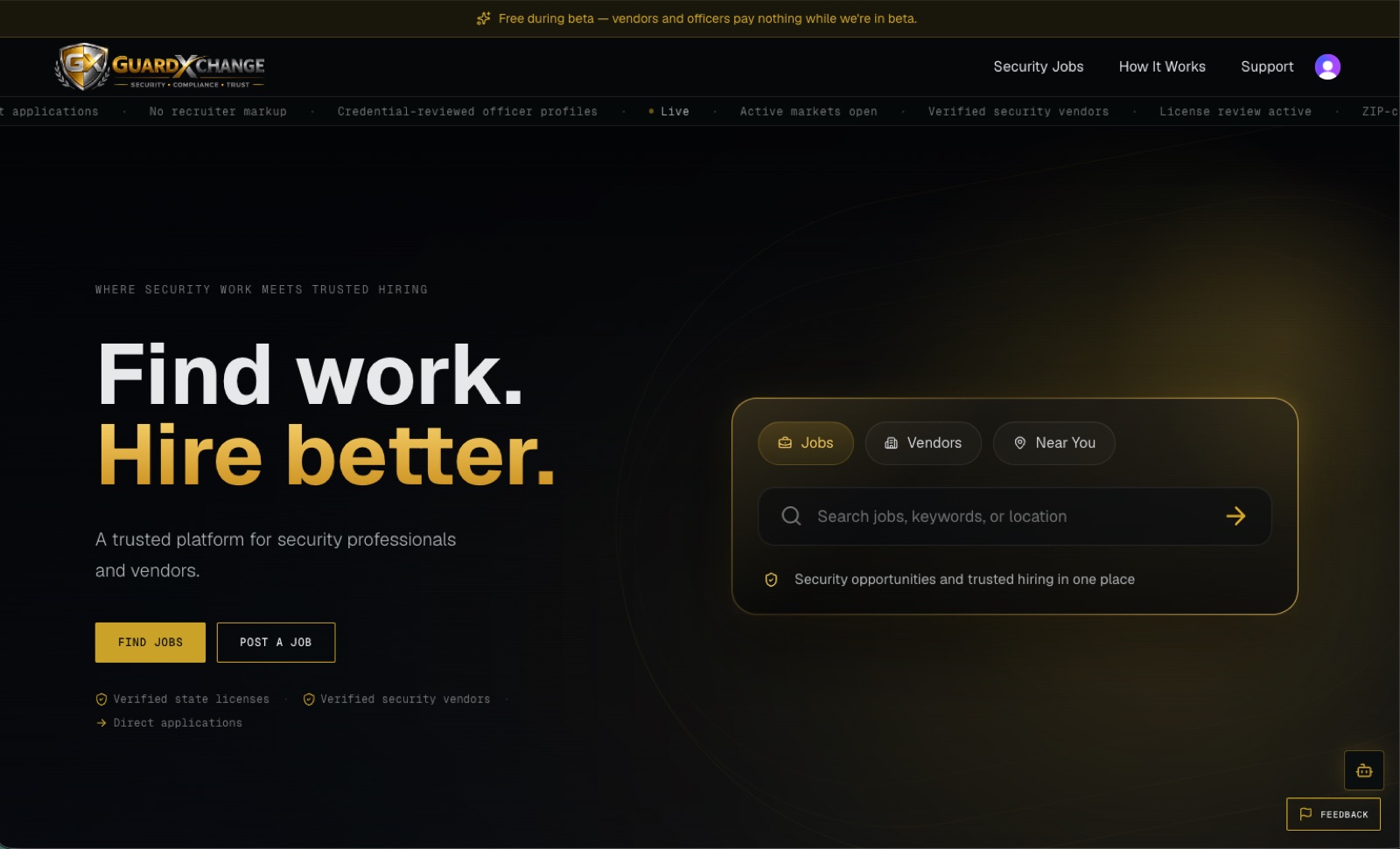 GuardXchange project preview
